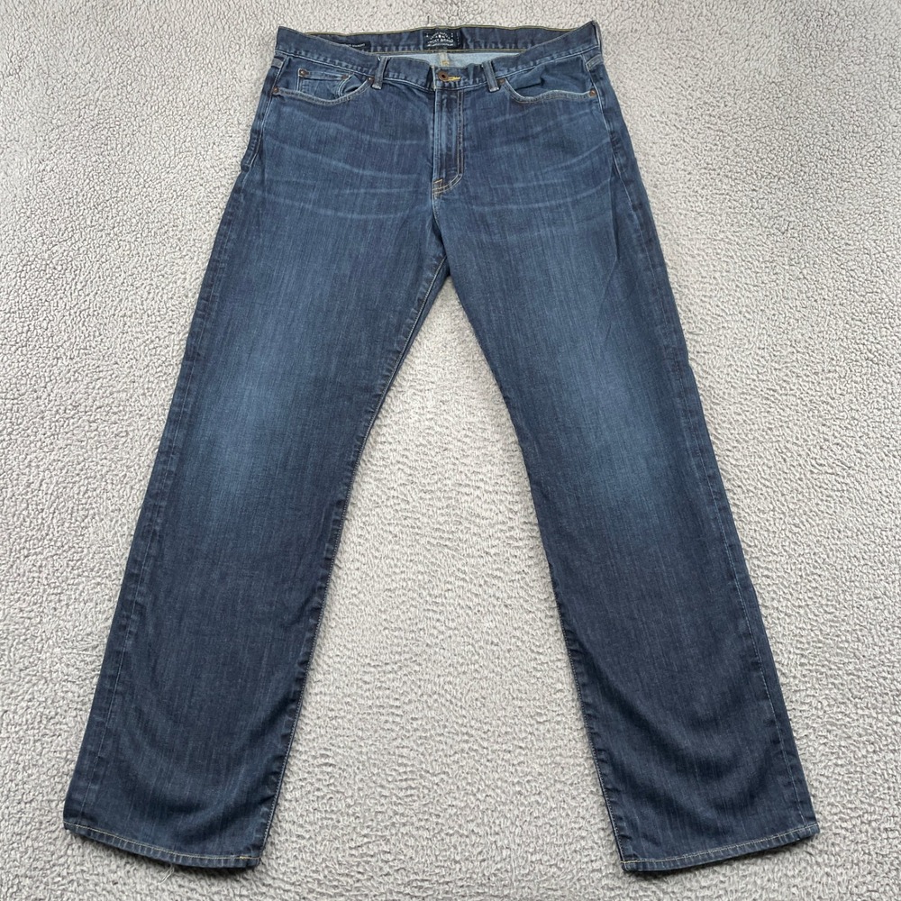 Lucky Brand Jeans Mens 36 Blue 363 Vintage Straight Dark Wash Denim Pants